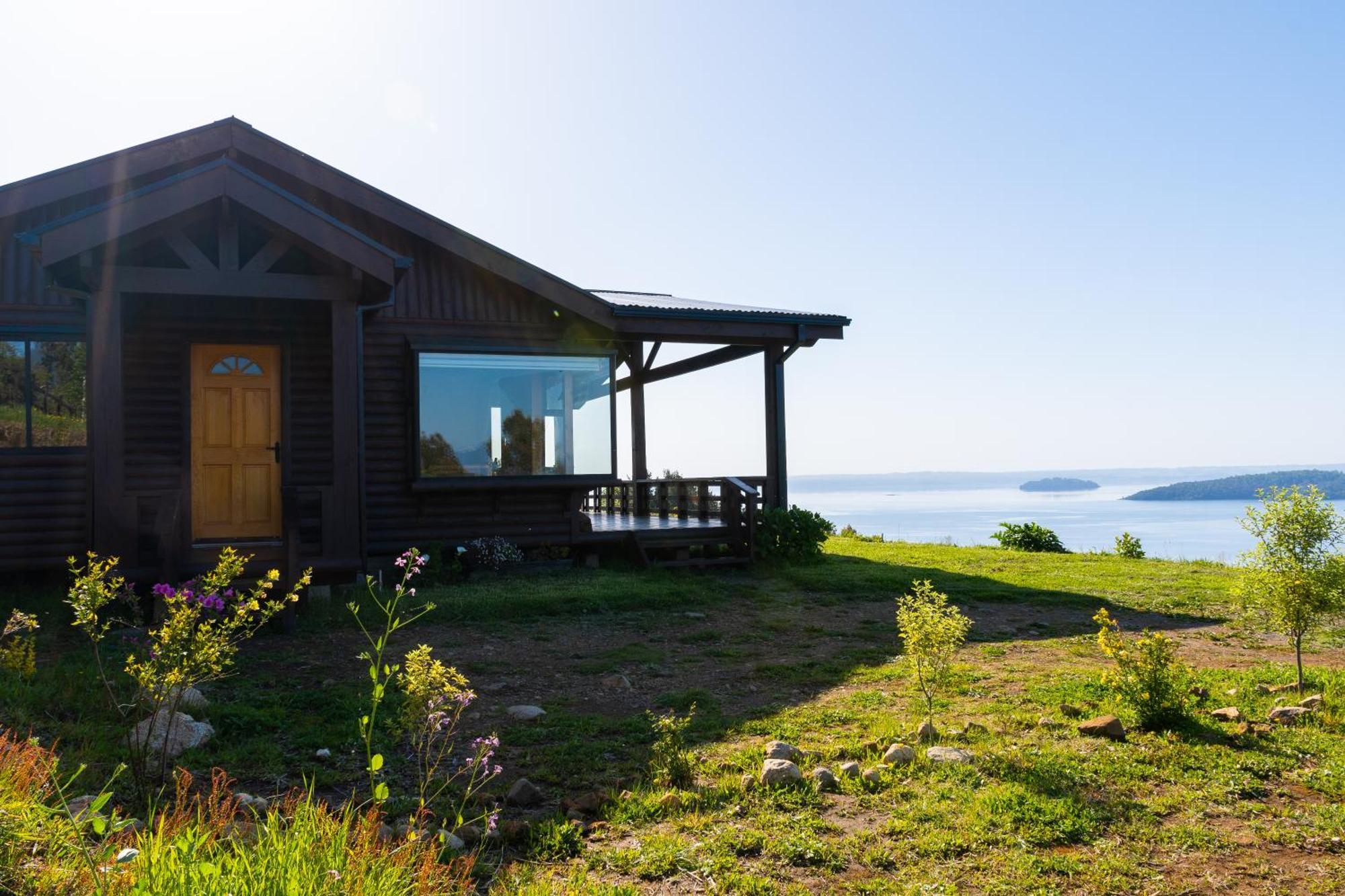 Cabanas Mirador Población Lago Ranco Buitenkant foto