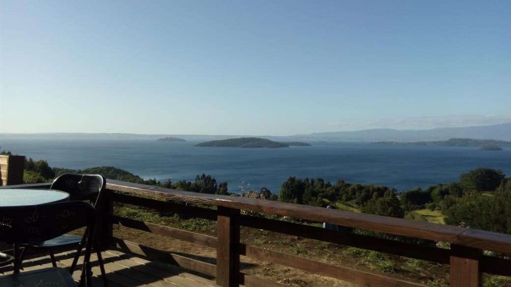 Cabanas Mirador Población Lago Ranco Buitenkant foto