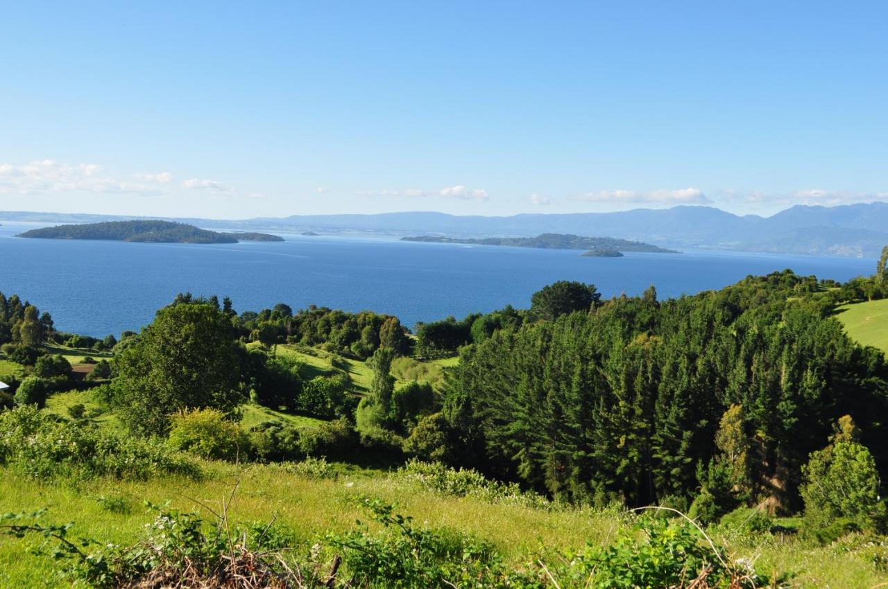 Cabanas Mirador Población Lago Ranco Buitenkant foto