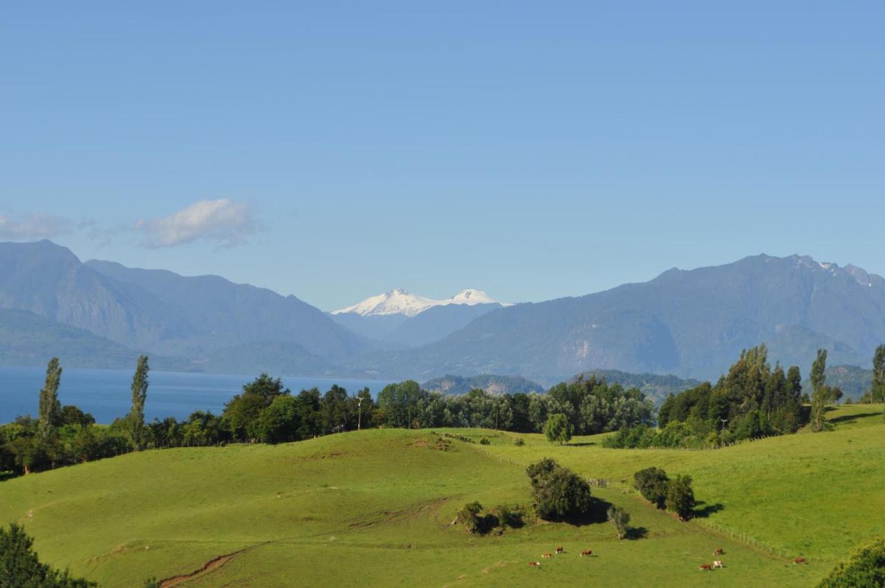 Cabanas Mirador Población Lago Ranco Buitenkant foto